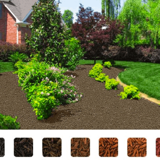 This fall, homeowners around the country are using abas ERP customer ChromaScape’s colored mulch, Amerimulch!