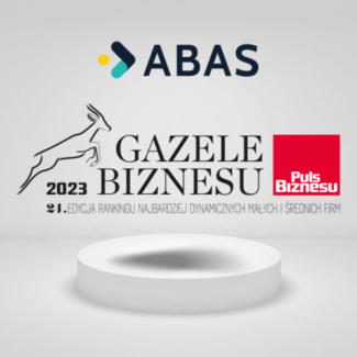 abas wyróżniony tytułem Gazele Biznesu
