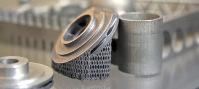 metal objects printed with 3D printer