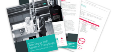 download the guide to selecting ERP in 7 easy steps